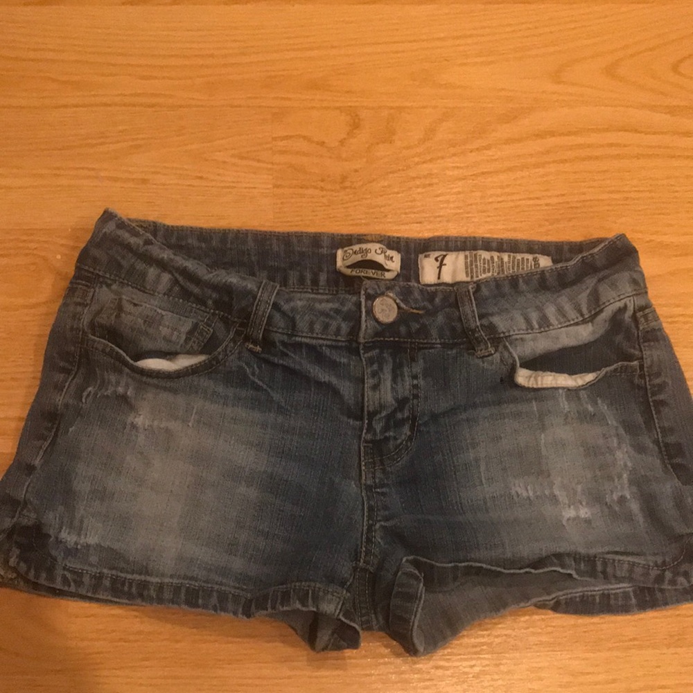 Jean shorts